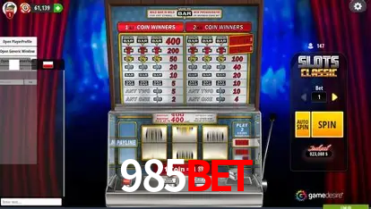 Descubra a Magia dos Jogos de Arcade no 985bet